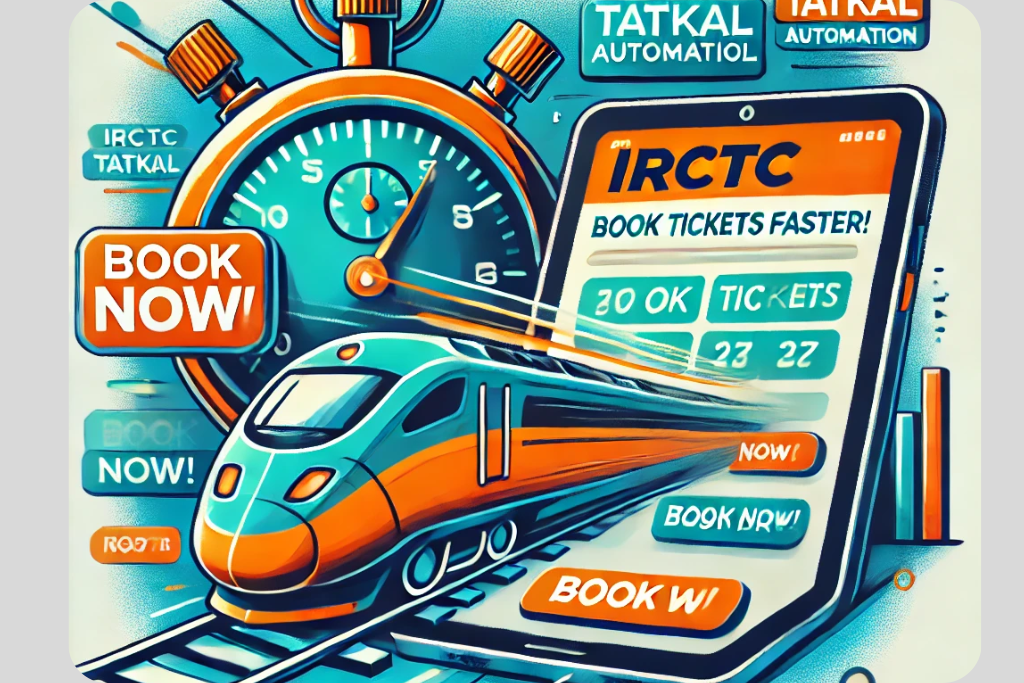 IRCTC tatkal automation tool. Automate & Secure Your Seats in Seconds!